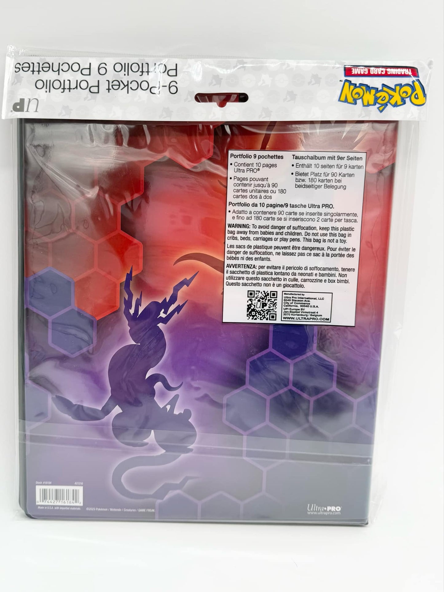 Ultra Pro - 9 Pocket Portfolio - Pokemon Koraidon & Miraidon