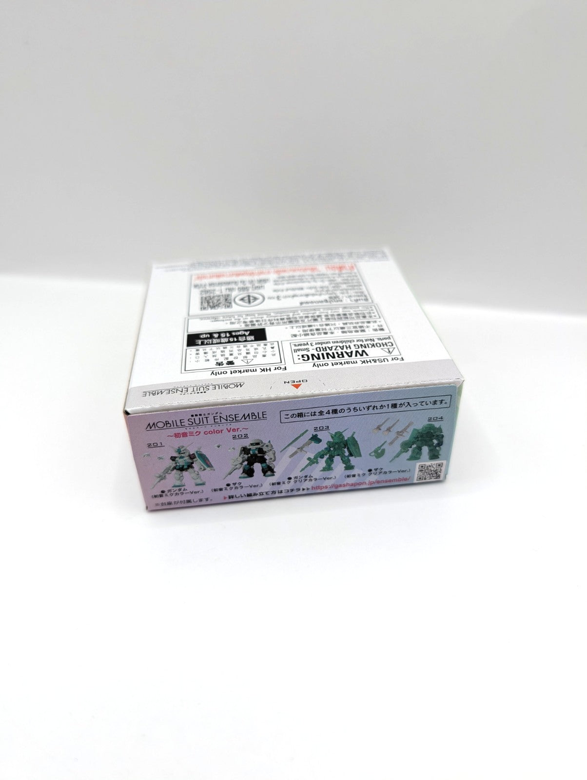Official Gundam X Hatsune Miku Collaboration Small Figurine New And Sealed