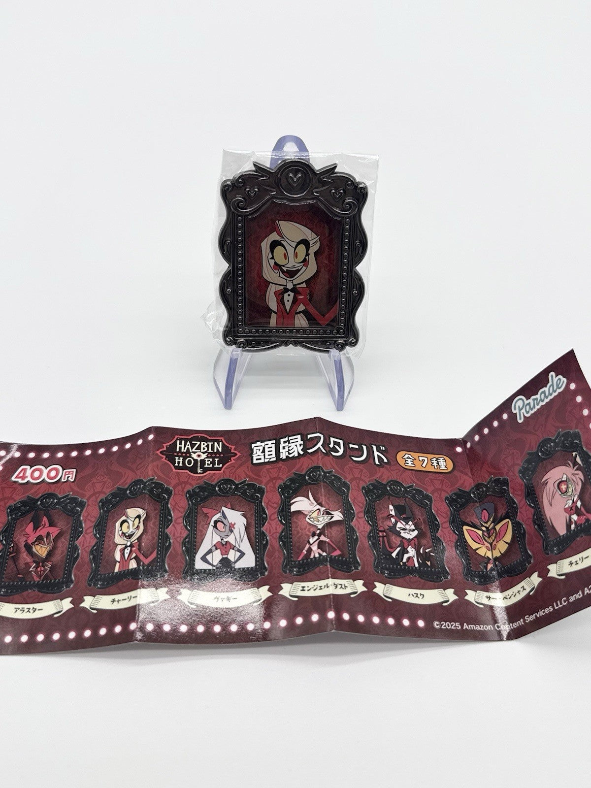 Hazbin Hotel Official Charlie Morningstar Japanese Gachapon Metal Mini Frame