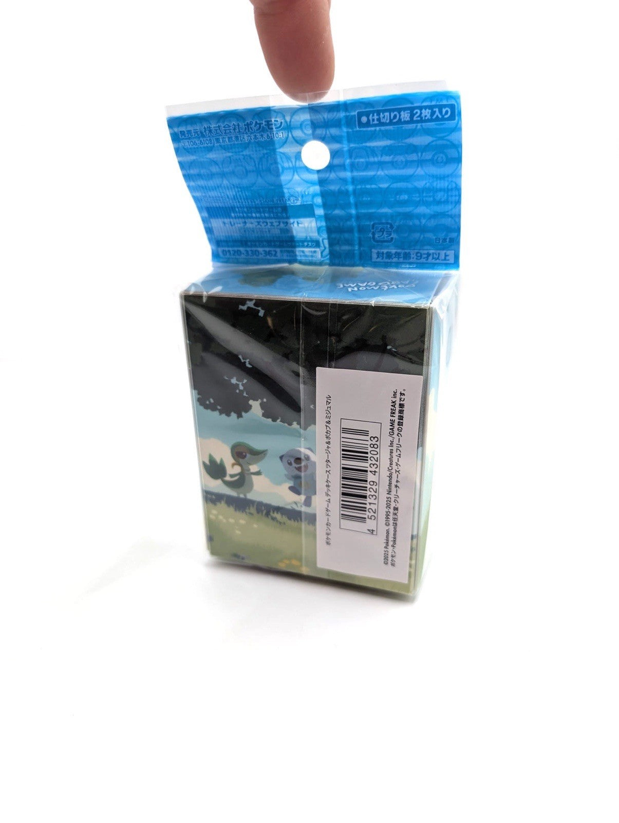 Pokemon Center Japan Official Deck Box Starters Design New & Sealed