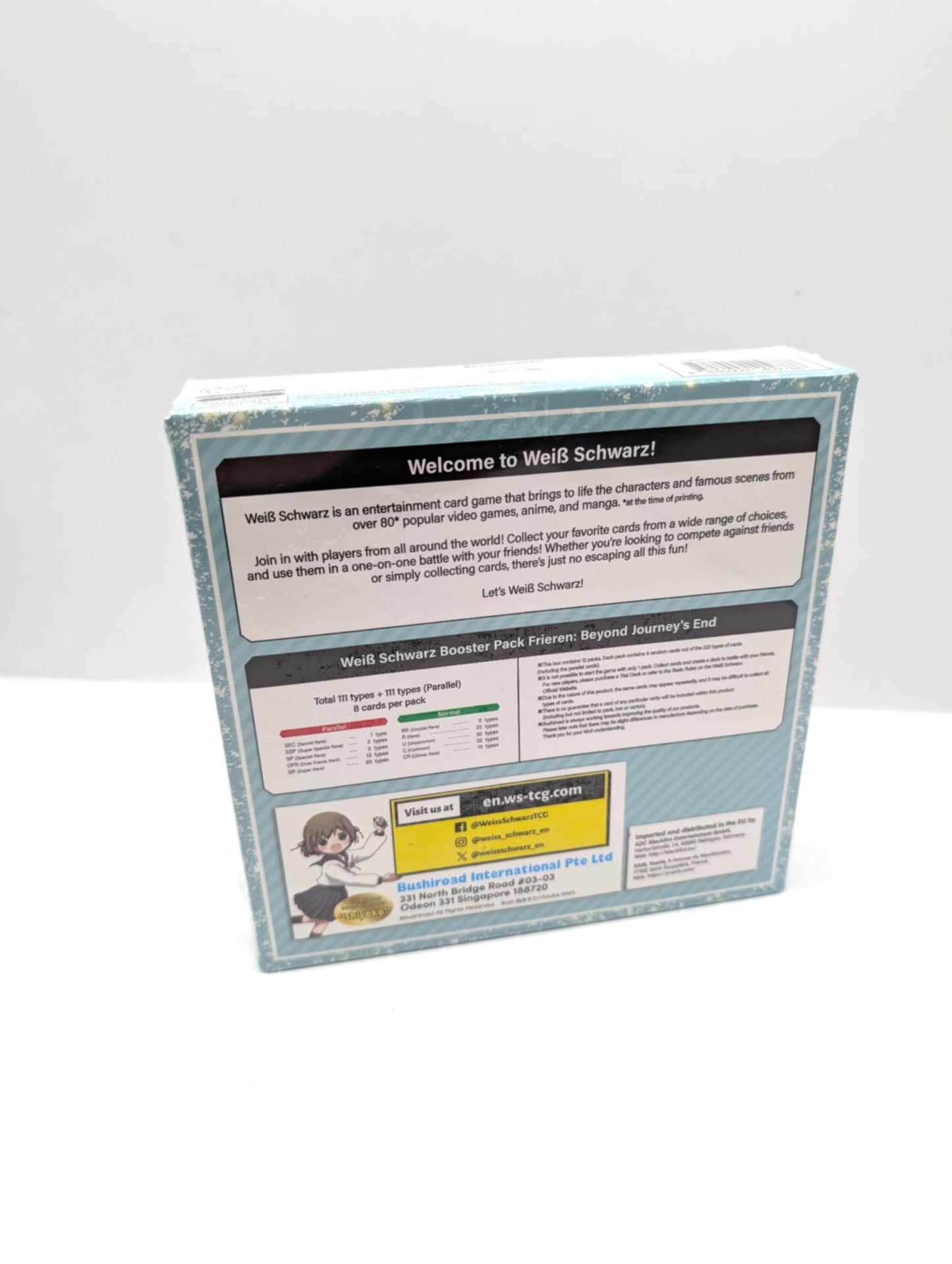 Weiss Schwarz Frieren Beyond Journey's End (ENGLISH) - Booster Box (12 Packs)