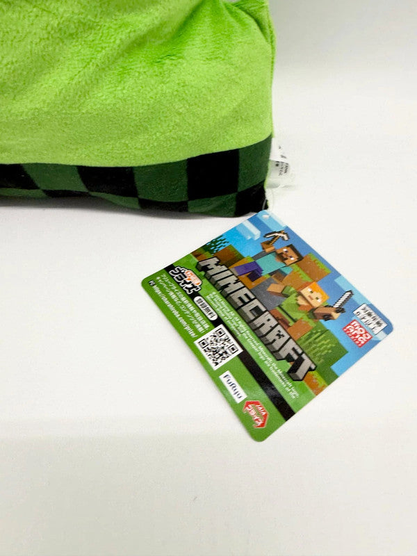 Mojang Minecraft Japan Creeper Plush Soft Toy Pillow Large New with Tags
