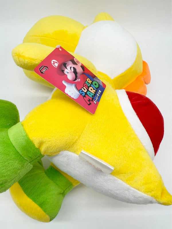Super Mario Yoshi Yellow Large Plush Soft Toy Official Nintendo Approx 40cm
