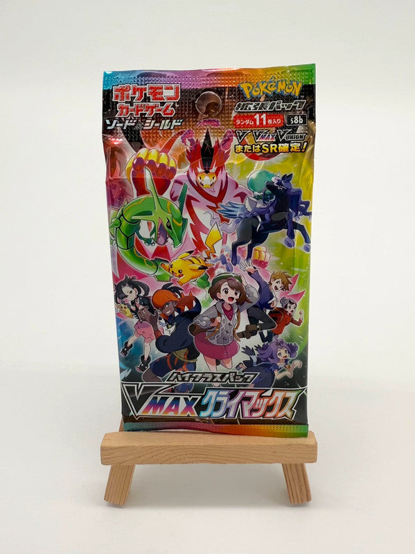 Pokémon VMAX Climax S8B Japanese Single Booster Pack X1 New and Sealed