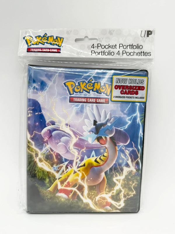 Pokemon Ultra Pro 4 Pocket Portfolio Folder Scarlet & Violet