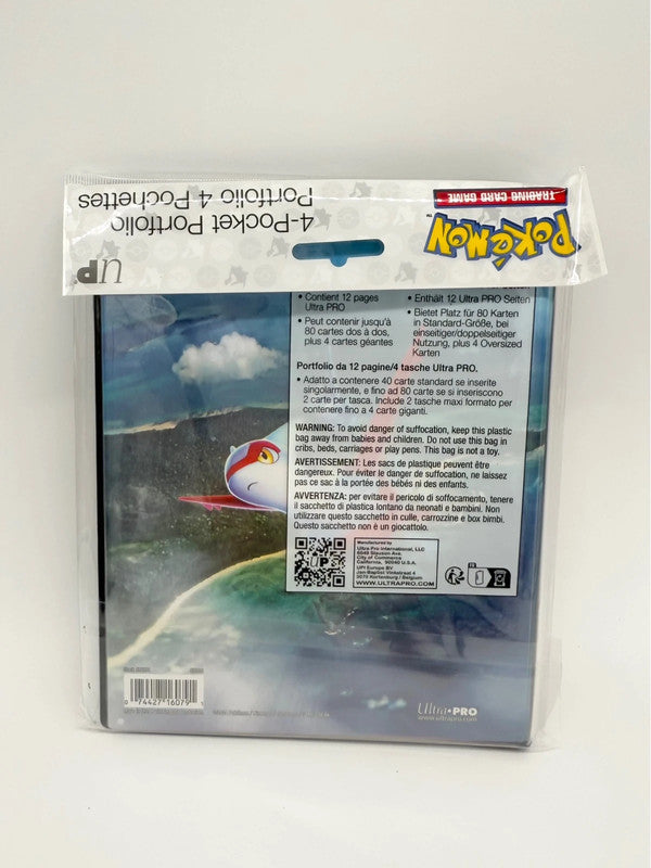 Pokemon Ultra Pro 4 Pocket Portfolio Folder Surging Sparks