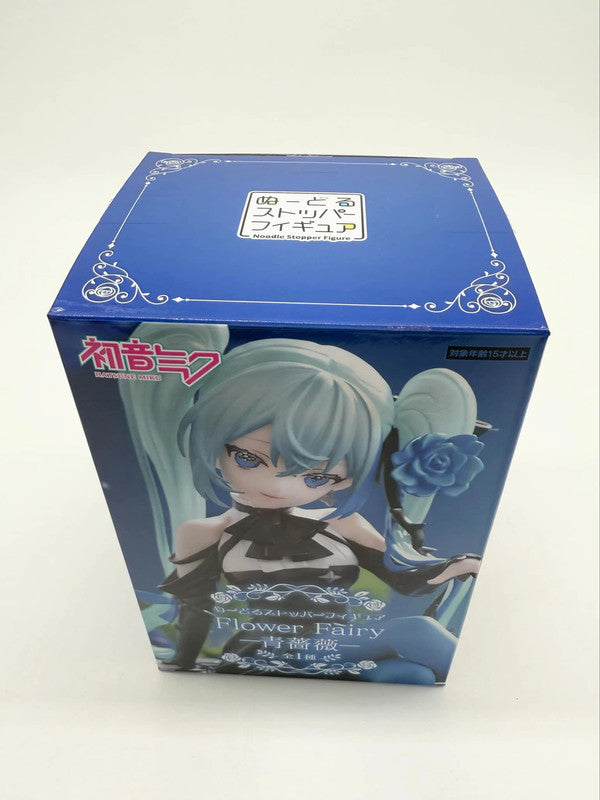 Hatsune Miku Noodle Stopper Figure Flower Fairy Blue Rose ver. FuRyu Japan 2024