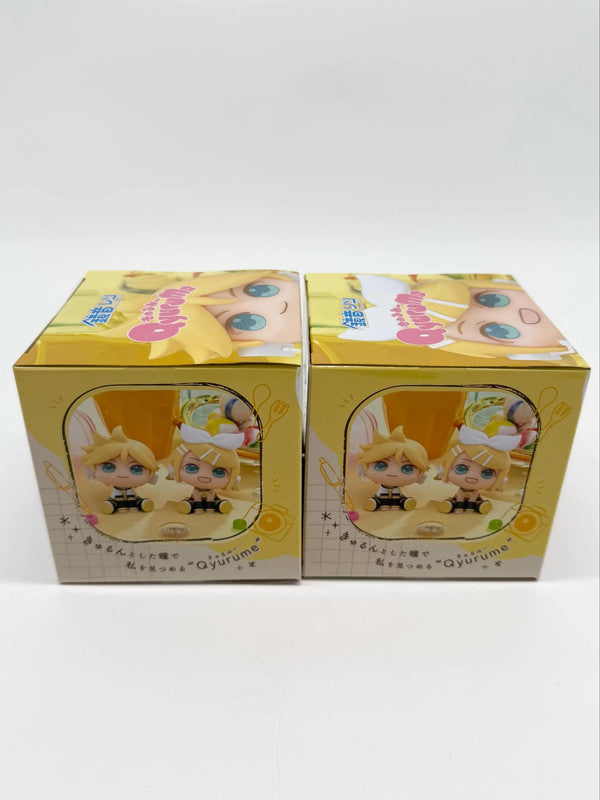 Kagamine Rin & Len Sega Qyurume Figurines Set of two New