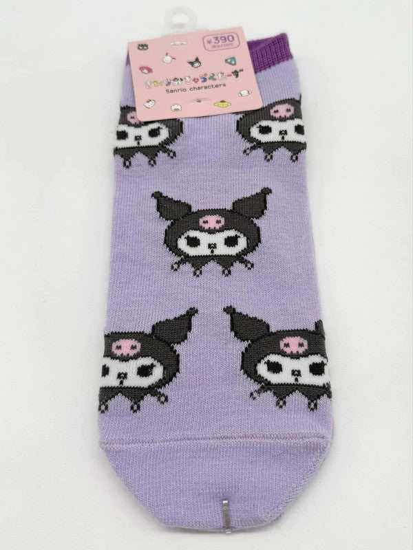 Sanrio Licensed Kuromi Women's Socks UK 4-8 New