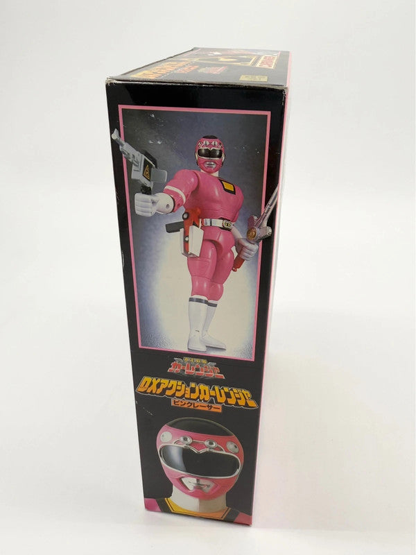 Power Rangers Turbo Carranger Pink racer Action Figure Toy 1996 Bandai Japan