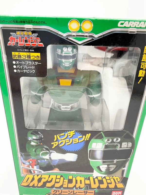 Power Rangers Turbo Carranger DX Action Figure Green Bandai Vintage 1996