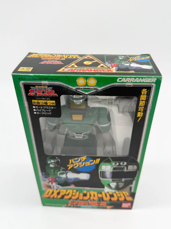 Power Rangers Turbo Carranger DX Action Figure Green Bandai Vintage 1996