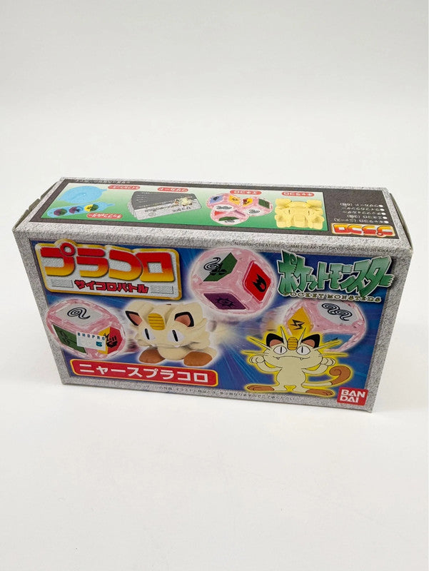 Pokemon Meowth Pracoro Dice Battle Game Bandai 1998 Sealed
