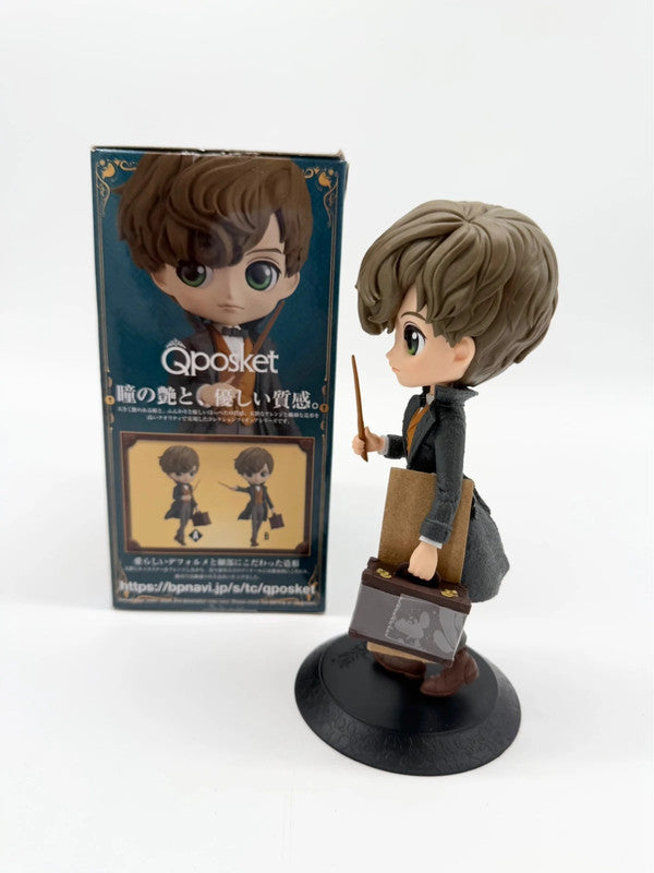 Wizarding World Fantastic Beasts Newt Scamander II QPosket Figurine