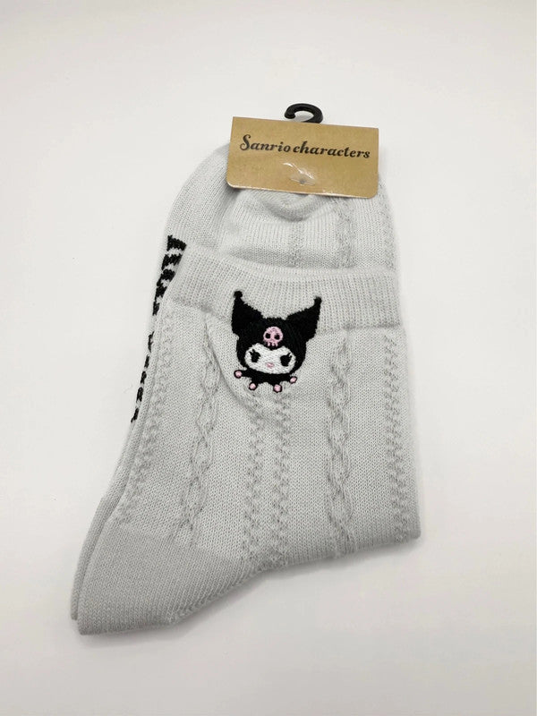 Sanrio Kuromi Official Women’s Socks Size UK 4-7