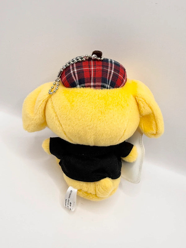 Sanrio Pom Pom Purin Official Retro Style Plush Keychain