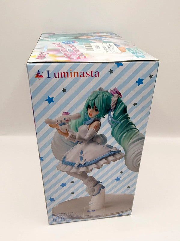 Hatsune Miku x Cinnamoroll Sega Luminasta White Dress Version Figurine