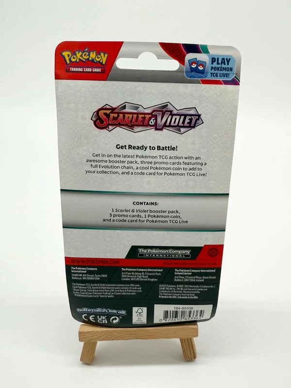Pokemon Scarlet and Violet Premium Checklane Blister Machamp