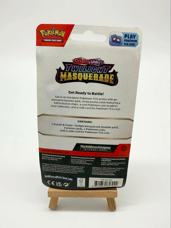 Pokémon TCG: Twilight Masquerade Premium Checklane Blister Porygon-Z