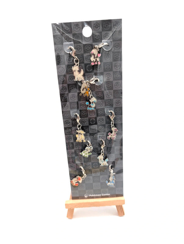 Pokemon Center 2024 Furfrou Set of 10 Metal Charms