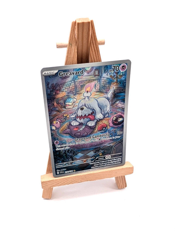 Pokemon Greavard 214/198 Scarlet Violet Base Set Full Art Illustration