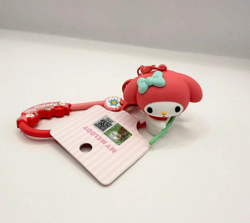 Sanrio My Melody Miniso Figurine Keychain New with tags