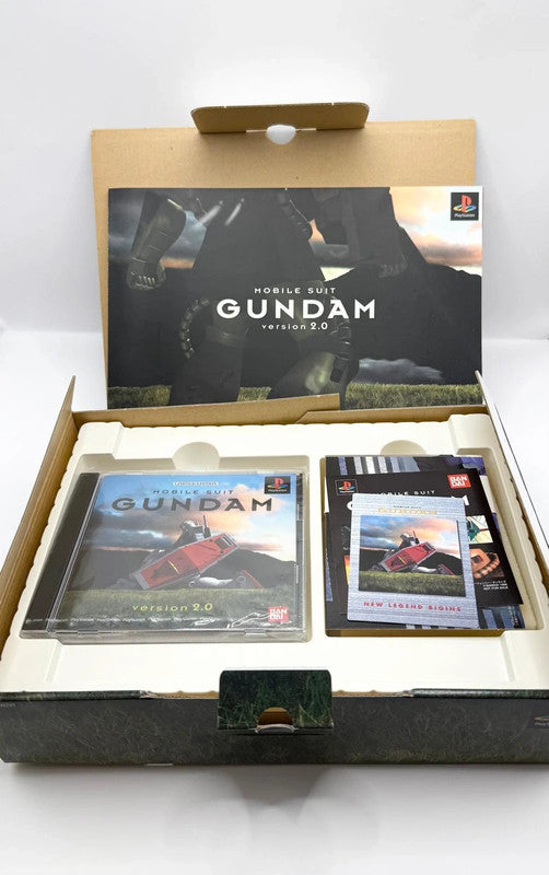 Mobile Suit Gundam version 2.0 Limited Edition 1996 Sony PlayStation PS1 BANDAI