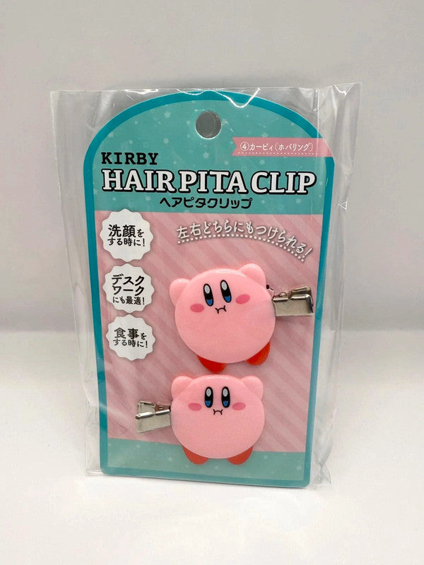 Japanese Exclusive Nintendo Flying Kirby Hair clips New
