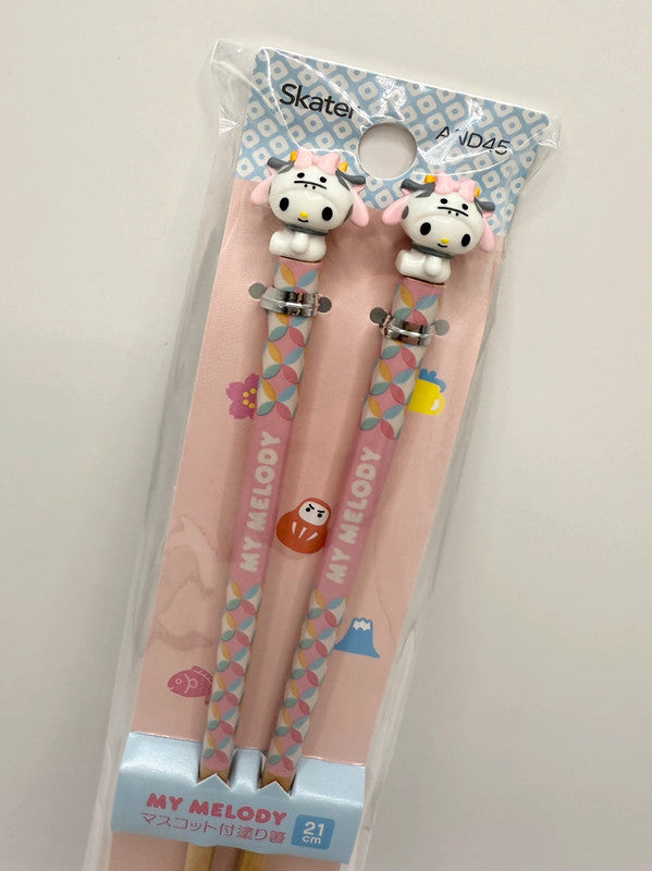 Sanrio Official My Melody Chopsticks 3D Character