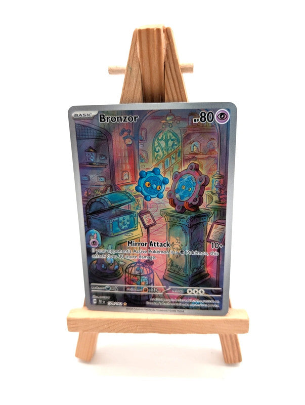 Pokémon Bronzor Scarlet Violet Temporal Forces 170/162 Illustration