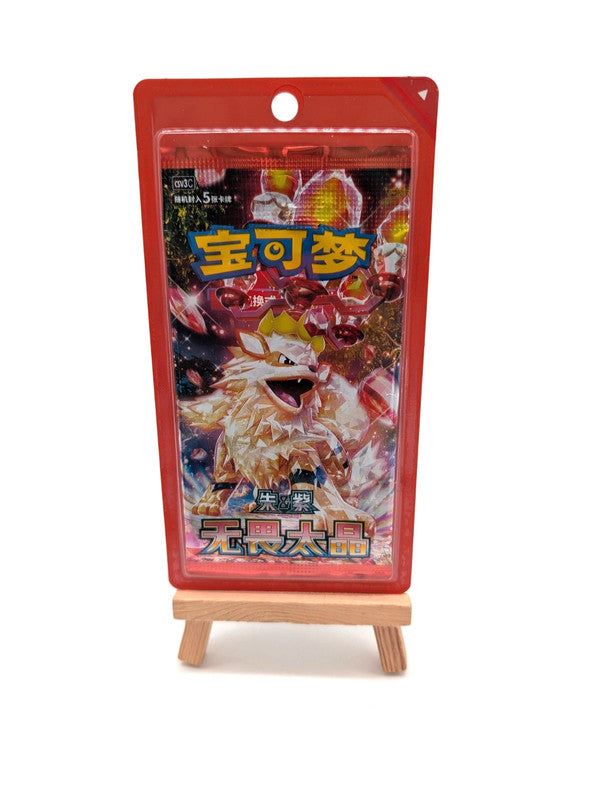 Pokémon Scarlet & Violet Fearless Terastal CSV3C Slim Booster pack Sealed 2025