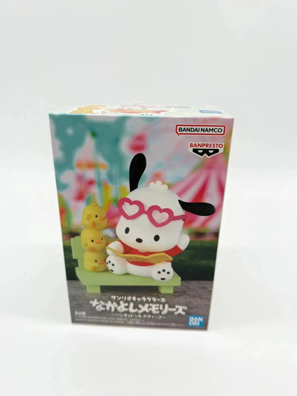Sanrio Official Pochacco Nakayoshi Memories Figurine Bandai Japan