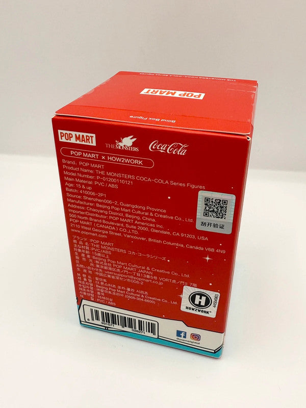 Pop Mart Labubu Figurine Coca Cola Official Sealed Blind Box