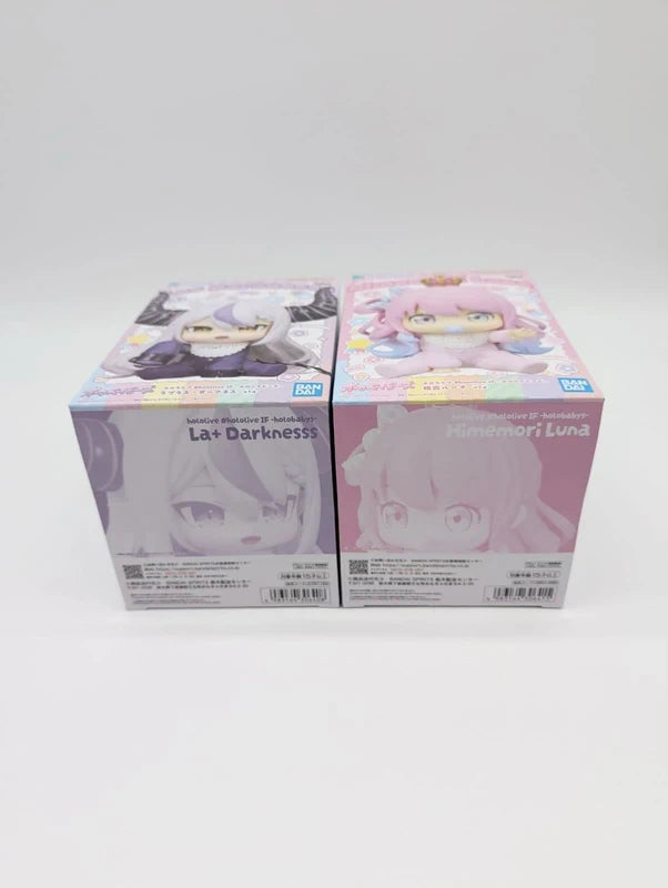 New & Sealed Official Holo Live Duo Of Figurines La+ Darkness & Himemori Luna