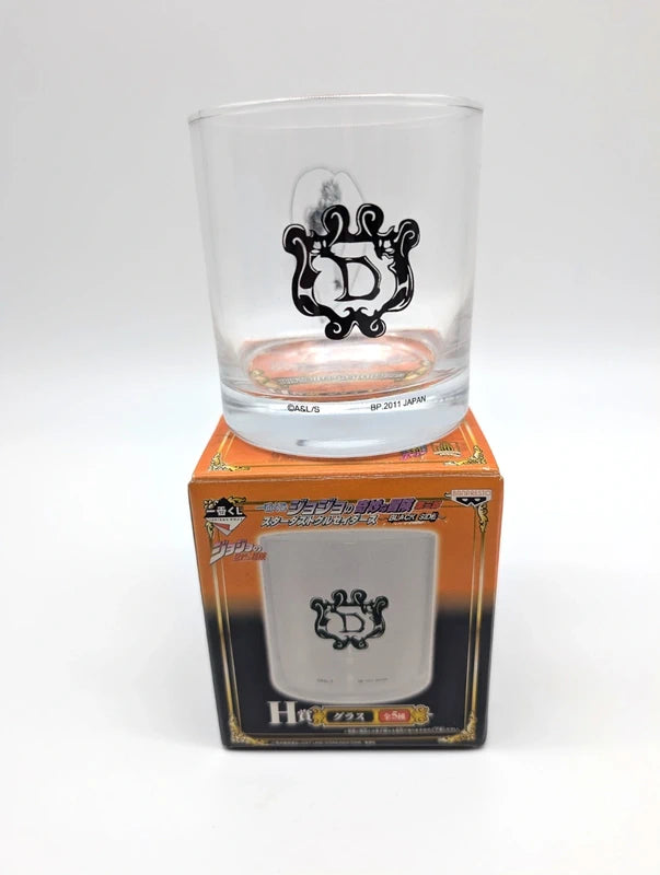New JoJo’s Bizarre Adventures Ichiban Kuji Japan Official Tumbler Glass
