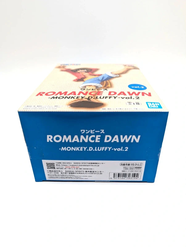 New & Sealed One Piece Romance Dawn Monkey. D. Luffy Volume 2 Bandai Figurine