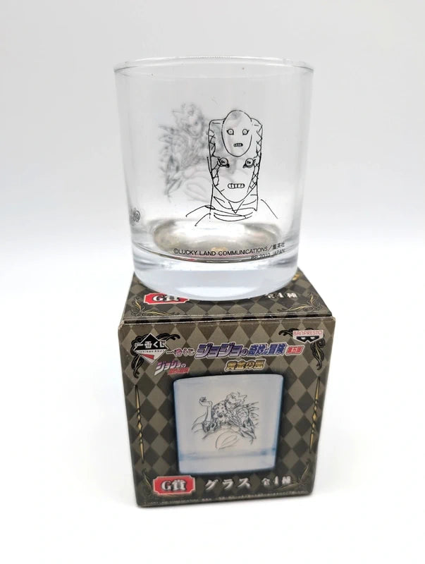 New JoJo’s Bizarre Adventures Ichiban Kuji Official Tumbler Glass