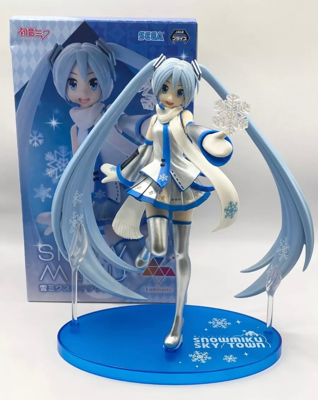 Hatsune Miku - Snow Miku Sky Town Luminasta SEGA Prize Japan Figure / Figurine