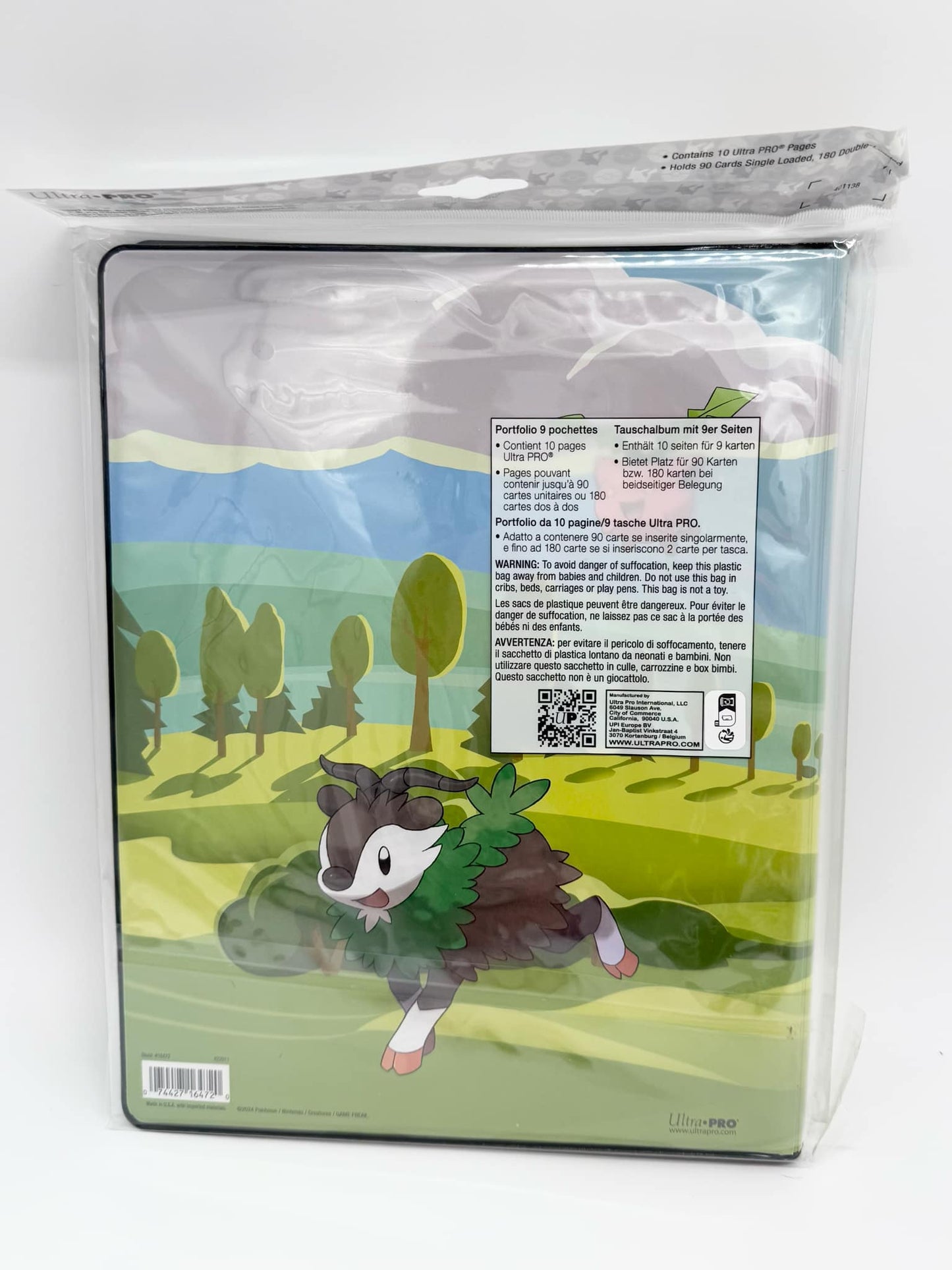Ultra Pro - 9 Pocket Portfolio - Pokémon Gallery Series Morning Meadow