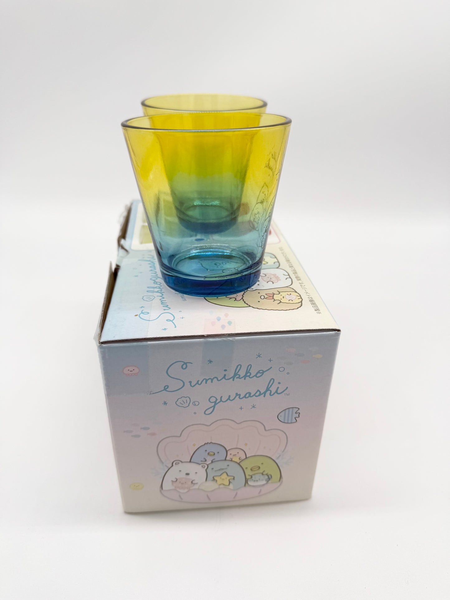 Sumikko Gurashi San-X Official Glass Set of 2 Japan New