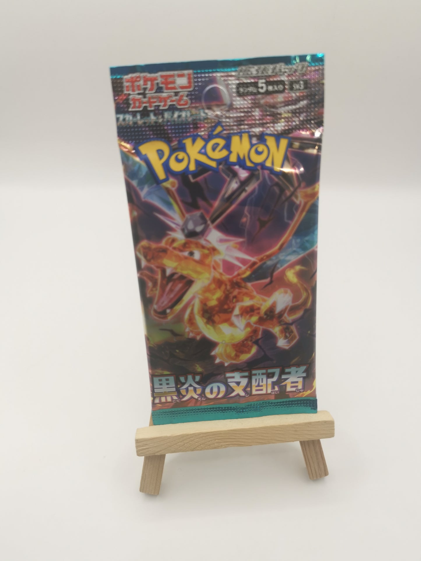 Pokemon Card Ruler of the Black Flame SV3 Booster Pack (Sealed) Japanese
