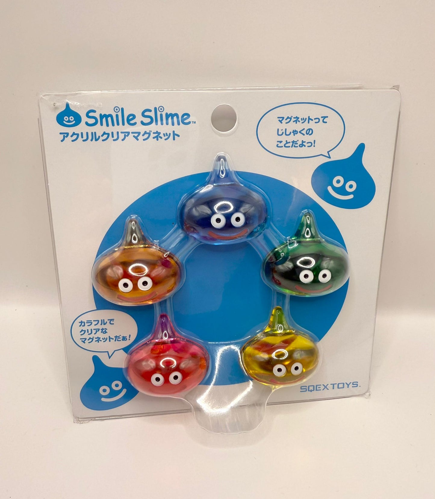 Dragon Quest Slime Slime Glass Figurine Set New