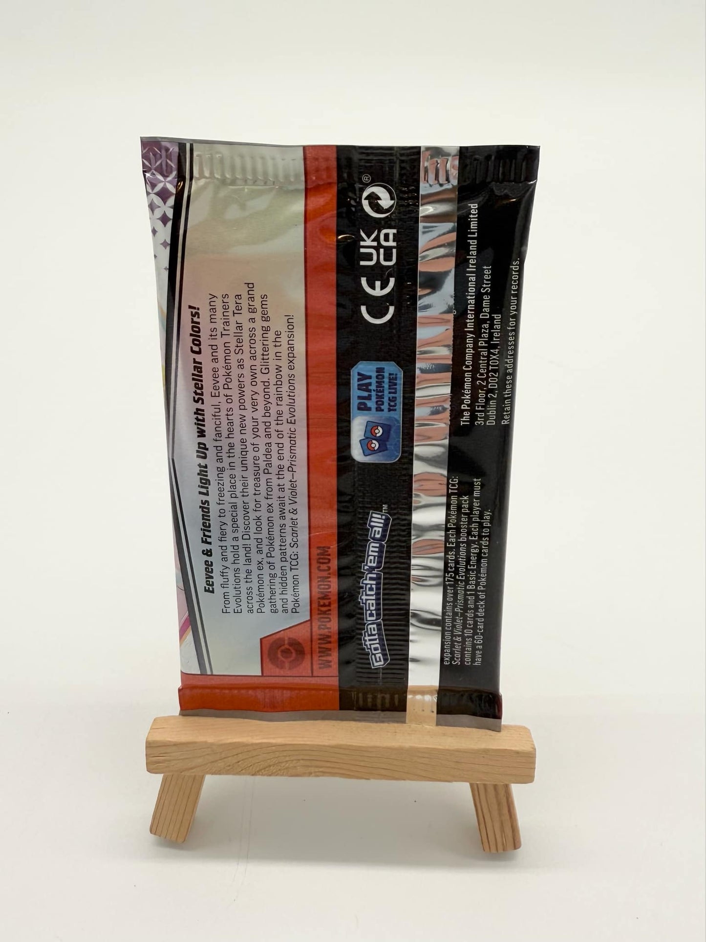 Pokémon TCG: Scarlet and Violet Prismatic Evolutions x1 Booster Pack
