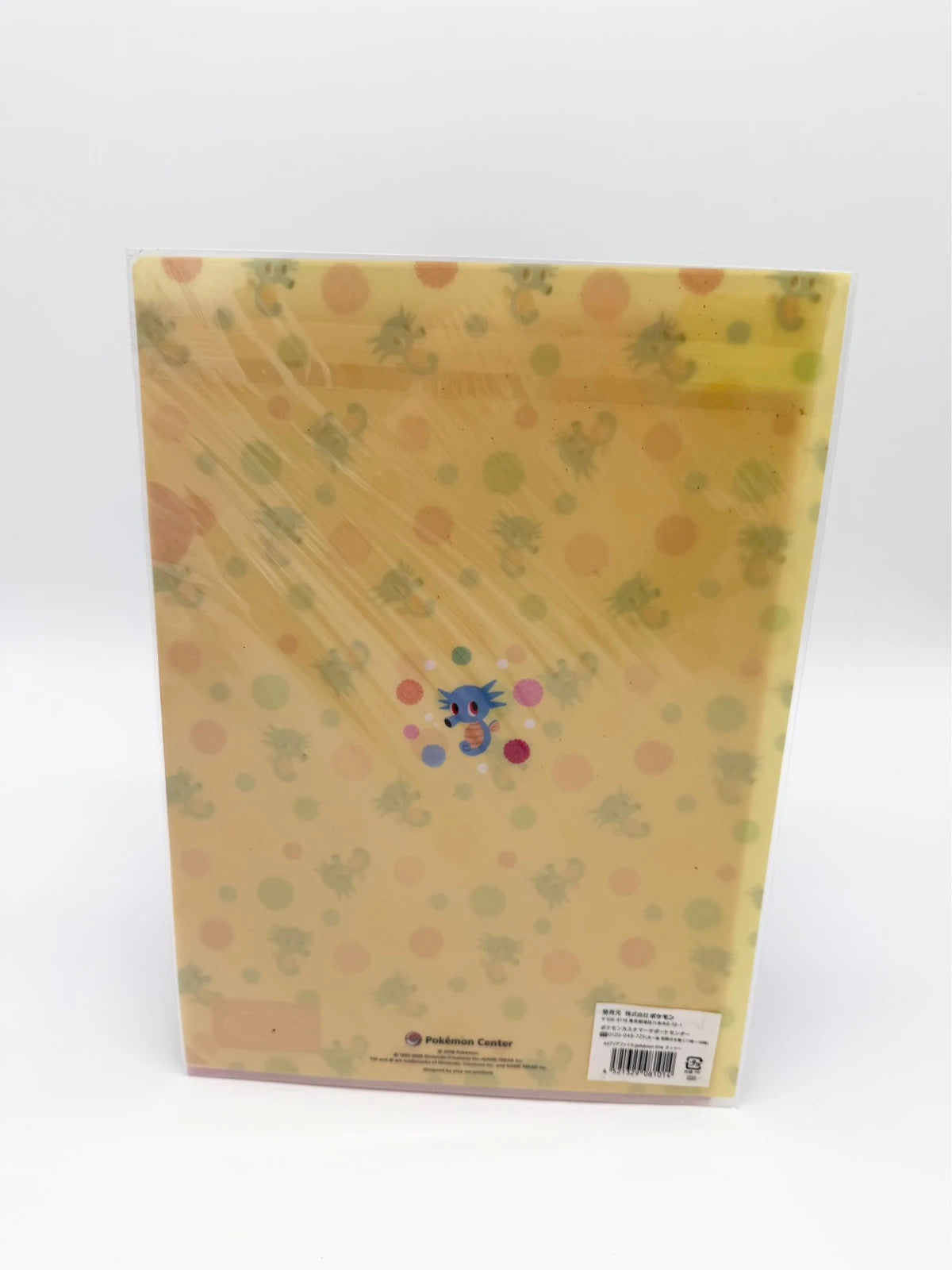 Pokémon Time A4 Clear File Holder Horsea Polka Dot Design