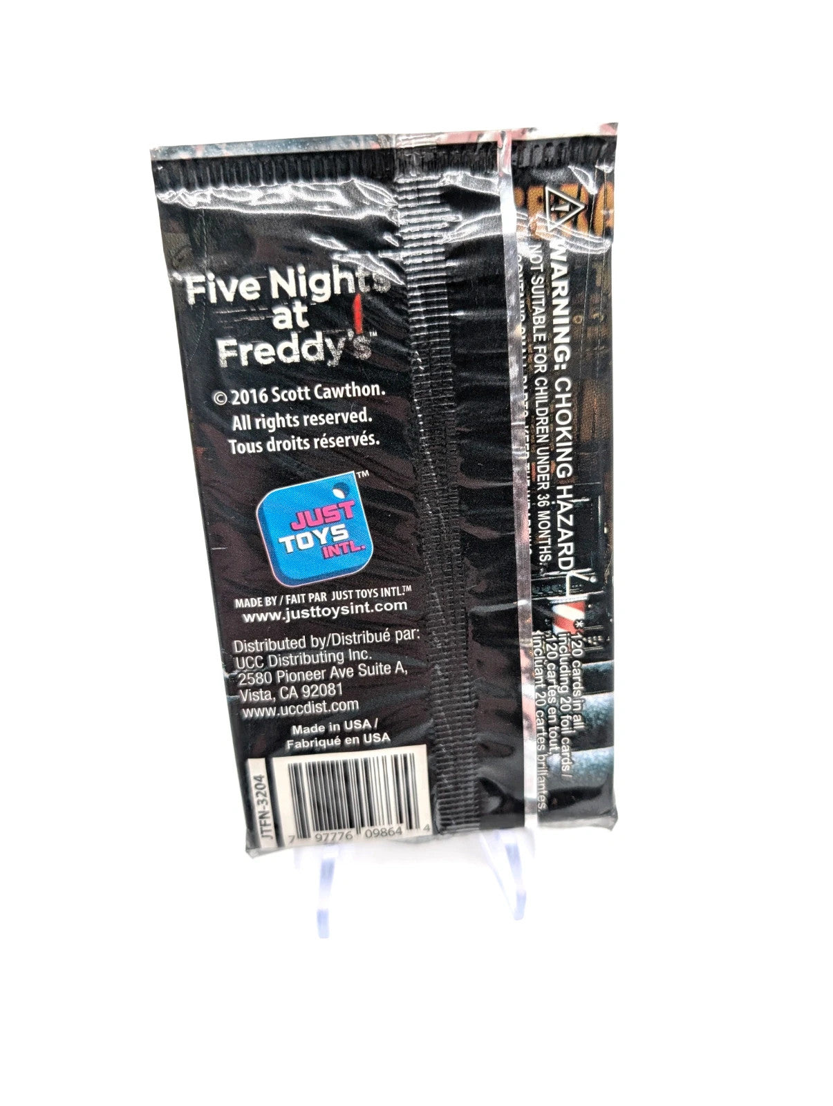 Official Five Nights at Freddy's Trading Cards Pack New and sealed