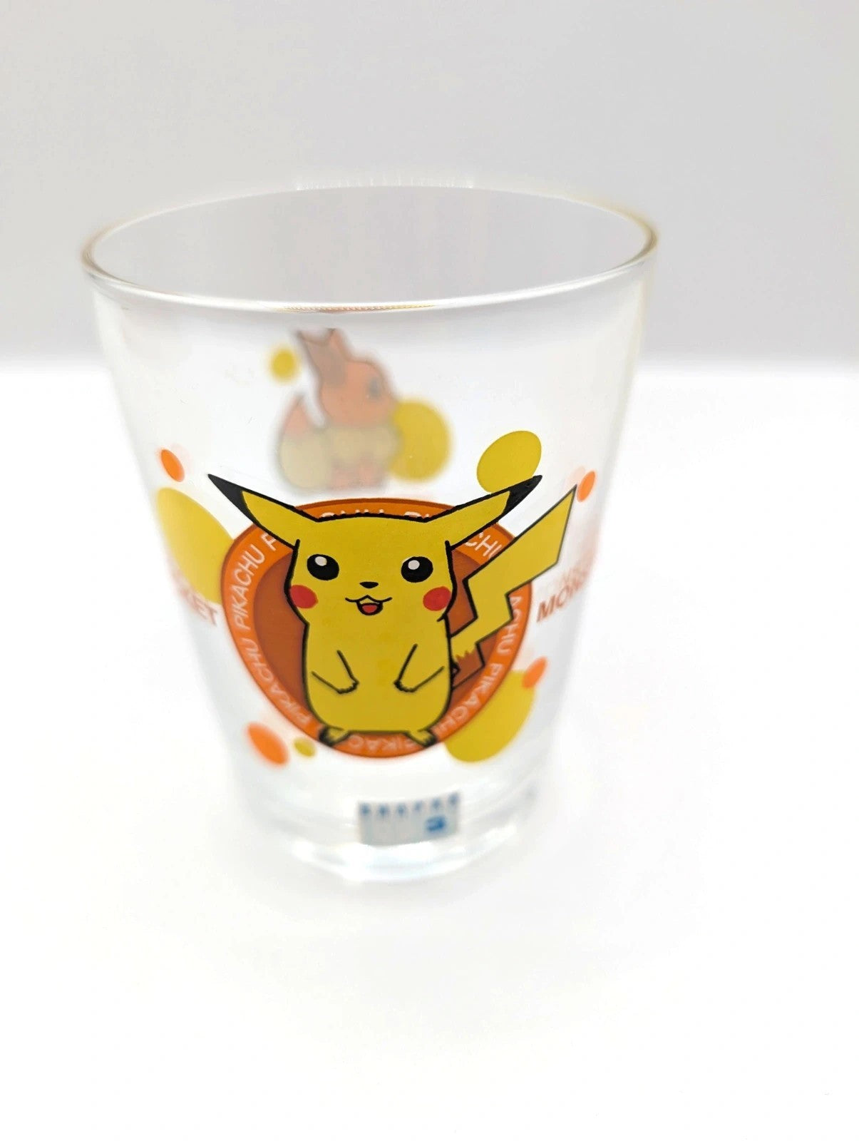 Vintage 1998 Pokémon Nintendo Game Freak Drinking Small Glass