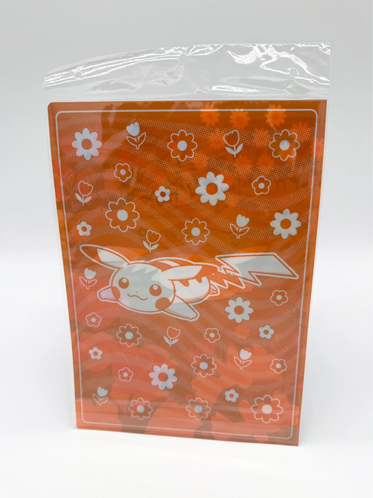 Pokemon Center JP Pikachu Flower Field Design A4 Clear File Folder