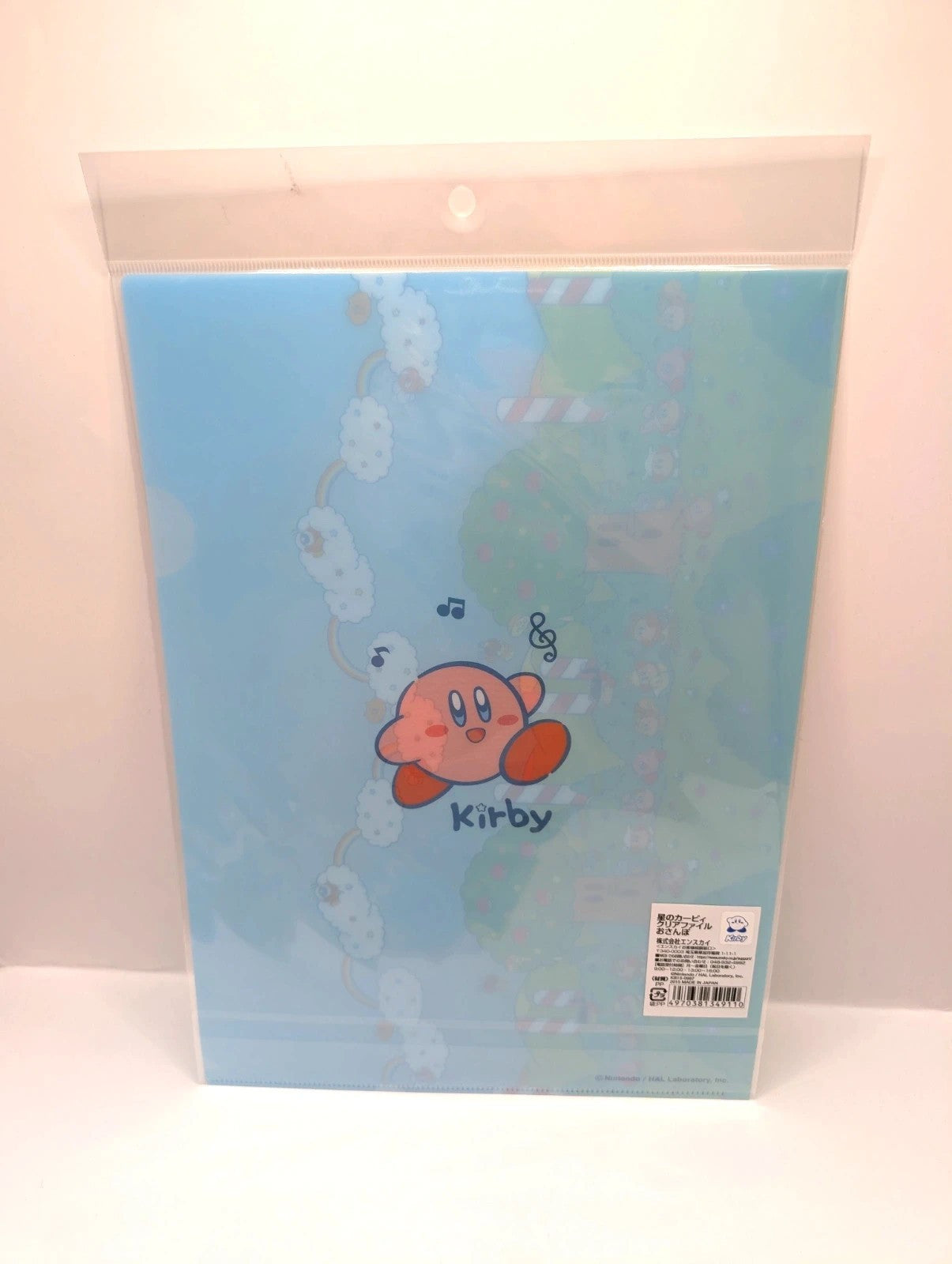 Official Nintendo Licensed Kirby A4 File New and Sealed