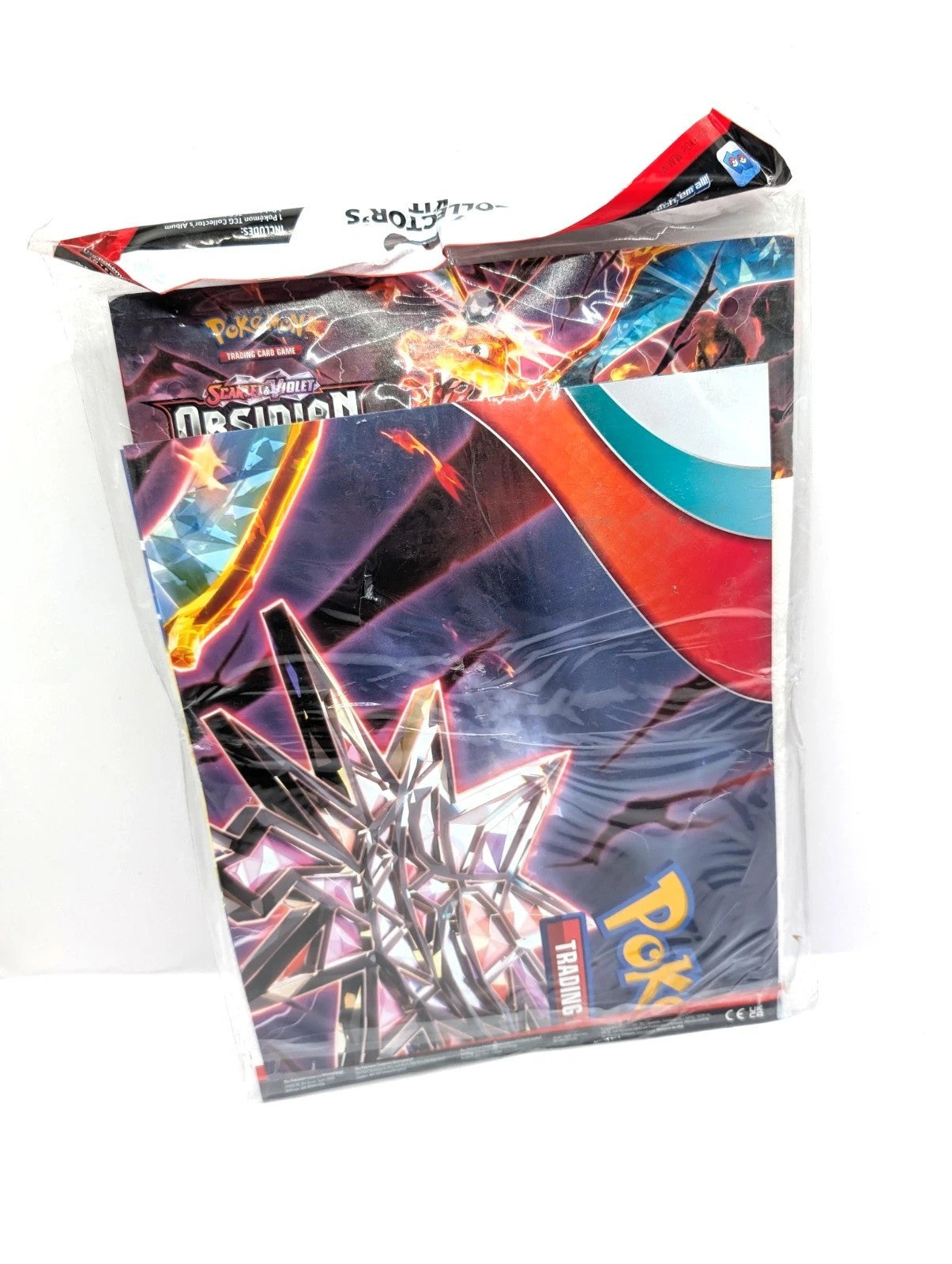 English Pokemon Obsidian Flames Collectors album and pack New and sealed
