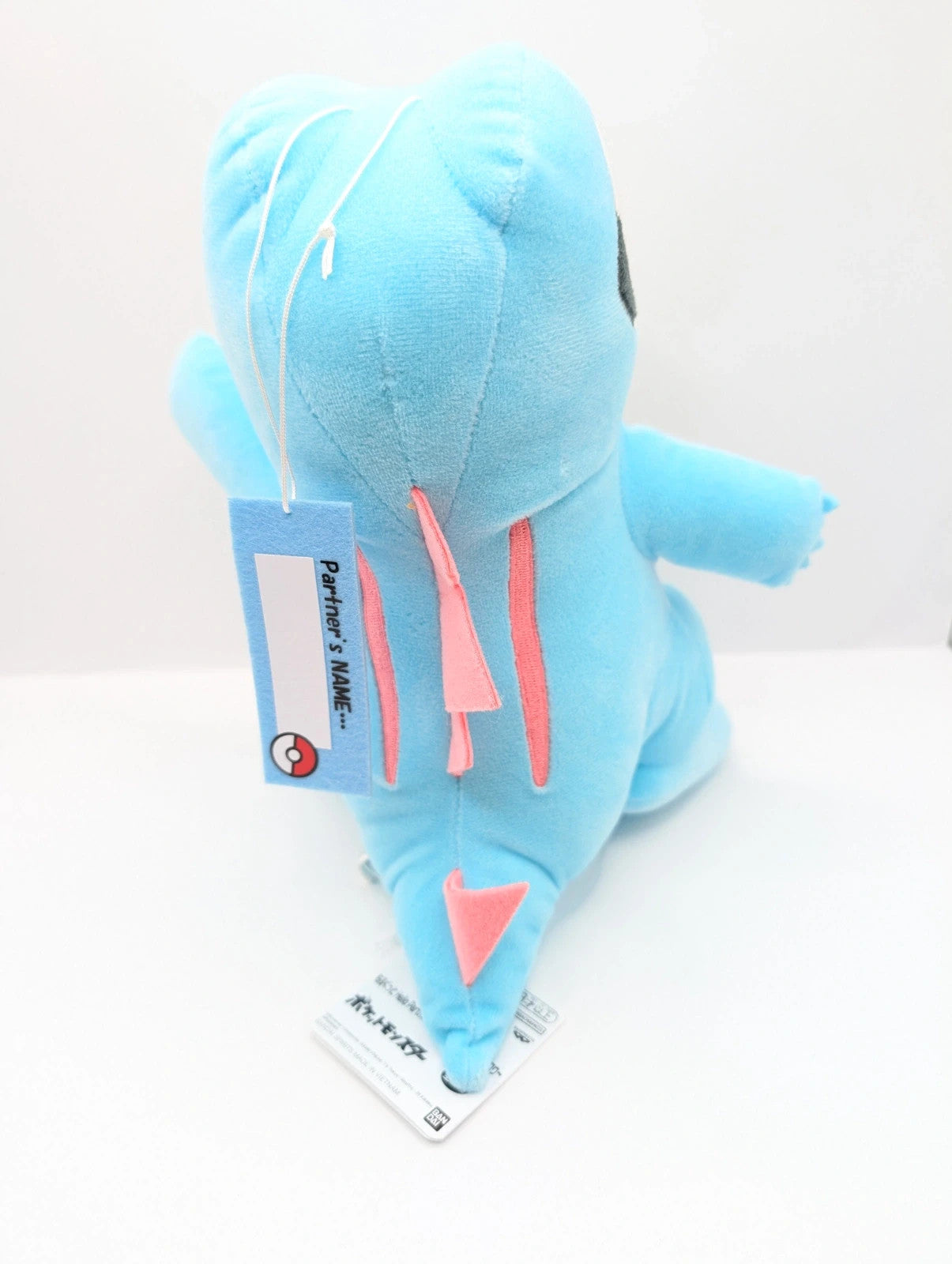 Official Pokémon Japan Totodile Soft Toy Plush New With Tags